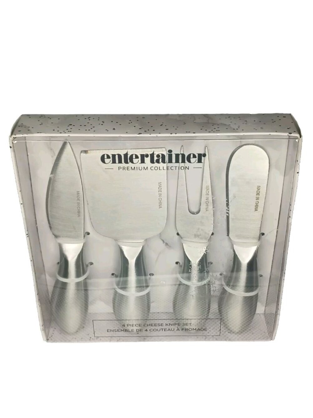 Prestige 4 Piece Cheese Knife Set Premium Collection Entertainer New in Box